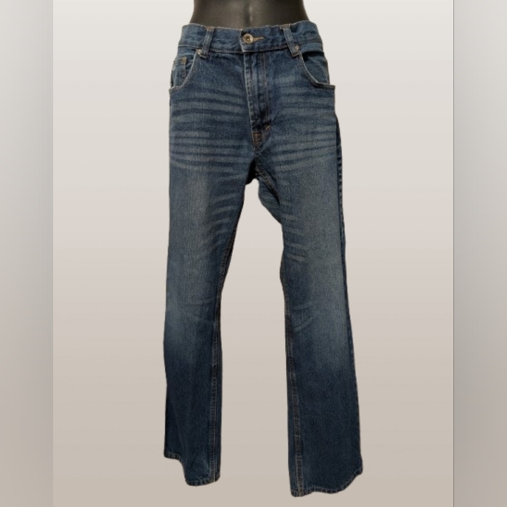 Bluenotes Dylan Straight Leg Low Rise Jeans - 33x32 ☁️